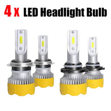 Load image into Gallery viewer, Buildreamen2 4 Pieces Car Headlight High Low Beam 9005 H7 Auto LED Halogen suzuki Grand Vitara 2006-2013