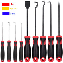Load image into Gallery viewer, 9pcs Universal Scraper Pick Hook Tool Set Car Auto Repair Tool Chrome Vanadium Steel O Ring Gasket Puller Seal Hook Remover Kits