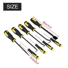 Load image into Gallery viewer, 9pcs Universal Scraper Pick Hook Tool Set Car Auto Repair Tool Chrome Vanadium Steel O Ring Gasket Puller Seal Hook Remover Kits