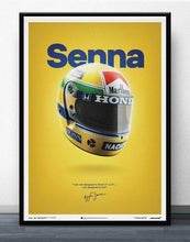 Load image into Gallery viewer, Elton Senna F1 Formula Car Canvas Painting Posters And Printsorative Home Decor Poster
