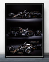 Load image into Gallery viewer, Elton Senna F1 Formula Car Canvas Painting Posters And Printsorative Home Decor Poster