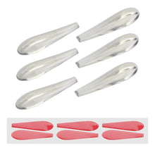 Load image into Gallery viewer, FORAUTO 6 Piece/Set Car Tail Light Sticker Airflow Sticker Anti Collision Car Spoiler Acrylic Bumper Decor Strip Car-styling