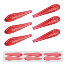 Load image into Gallery viewer, FORAUTO 6 Piece/Set Car Tail Light Sticker Airflow Sticker Anti Collision Car Spoiler Acrylic Bumper Decor Strip Car-styling