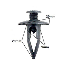 Load image into Gallery viewer, For Toyota box set Bumper piercing nail plastic  for Toyota Auto Fender liner Leaf board car  clips