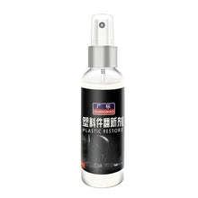 Load image into Gallery viewer, 2Pcs Car Plastic Parts Retreading Agent Plastic Parts Instrument Panel Wax Reducing Agent Car Cleaner TSLM1