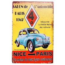 Load image into Gallery viewer, Metal Tin Signs Mustang Motorcycles Car Motor Oil And Gasoline Garage Route 66 Art Poster