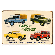 Load image into Gallery viewer, Metal Tin Signs Mustang Motorcycles Car Motor Oil And Gasoline Garage Route 66 Art Poster