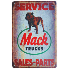 Load image into Gallery viewer, Metal Tin Signs Mustang Motorcycles Car Motor Oil And Gasoline Garage Route 66 Art Poster