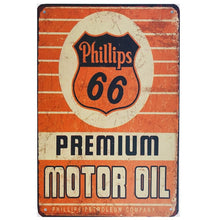 Load image into Gallery viewer, Metal Tin Signs Mustang Motorcycles Car Motor Oil And Gasoline Garage Route 66 Art Poster