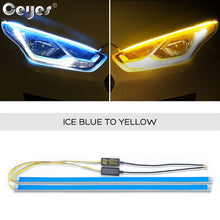 Load image into Gallery viewer, Ceyes 2pcs Led DRL Daytime Running Lights Turn Signal DRL Led Strip Car Light Accessories Brake Side Lights Headlights For Auto