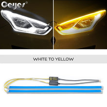 Load image into Gallery viewer, Ceyes 2pcs Led DRL Daytime Running Lights Turn Signal DRL Led Strip Car Light Accessories Brake Side Lights Headlights For Auto