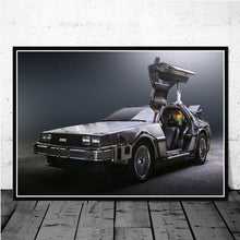 Load image into Gallery viewer, Back to the Future Movie Classic Cool Car Poster And Prints Wall Art Canvas Paint