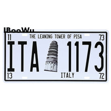 Load image into Gallery viewer, Vintage Poster Route 66 Car Number License Plate Plaque Poster Metal Tin Signs