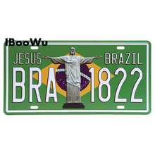 Load image into Gallery viewer, Vintage Poster Route 66 Car Number License Plate Plaque Poster Metal Tin Signs