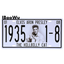 Load image into Gallery viewer, Vintage Poster Route 66 Car Number License Plate Plaque Poster Metal Tin Signs