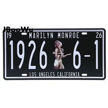 Load image into Gallery viewer, Vintage Poster Route 66 Car Number License Plate Plaque Poster Metal Tin Signs