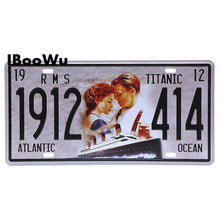 Load image into Gallery viewer, Vintage Poster Route 66 Car Number License Plate Plaque Poster Metal Tin Signs