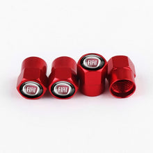 Load image into Gallery viewer, Car Styling Car Wheel Tire Valve Stem Caps Cover Auto Parts For Fiat Viaggio Abarth Punto 124 125 500 Auto Exterior Accessories