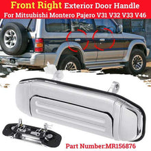 Load image into Gallery viewer, 4pcs/1pc Car Exterior Door Handles Chrome For Mitsubishi Montero Pajero V31 V32 1993-2000