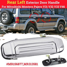 Load image into Gallery viewer, 4pcs/1pc Car Exterior Door Handles Chrome For Mitsubishi Montero Pajero V31 V32 1993-2000