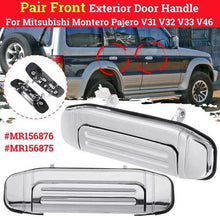 Load image into Gallery viewer, 4pcs/1pc Car Exterior Door Handles Chrome For Mitsubishi Montero Pajero V31 V32 1993-2000