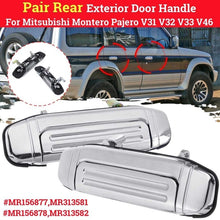 Load image into Gallery viewer, 4pcs/1pc Car Exterior Door Handles Chrome For Mitsubishi Montero Pajero V31 V32 1993-2000