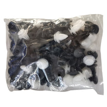 Load image into Gallery viewer, 50/100PCS Mixed Auto Fastener Vehicle Car Bumper Clips Fastener t Door Panel Fender Liner Universal Fit