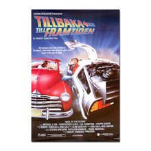 Load image into Gallery viewer, Back To The Future Car DeLorean DMC-12 Movie Fan Art POSTER 13x20 24x36 Inch