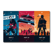 Load image into Gallery viewer, Back To The Future Car DeLorean DMC-12 Movie Fan Art POSTER 13x20 24x36 Inch