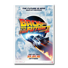 Load image into Gallery viewer, Back To The Future Car DeLorean DMC-12 Movie Fan Art POSTER 13x20 24x36 Inch