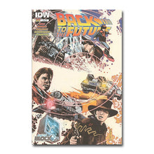 Load image into Gallery viewer, Back To The Future Car DeLorean DMC-12 Movie Fan Art POSTER 13x20 24x36 Inch