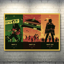 Load image into Gallery viewer, Back To The Future Car DeLorean DMC-12 Movie Fan Art POSTER 13x20 24x36 Inch