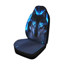 Load image into Gallery viewer, Car Seat Cover Set Thicker Section 3D Wolf Pattern Polyester Universal All-inclusive Elastic Auto Interior Parts Accessories