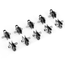 Load image into Gallery viewer, 10pcs Aluminium M5 Fairing Bolts Fastener Clips Screw Nuts For Motorcycle Auto Replacement Parts Automobiles Accessories