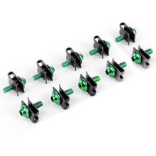 Load image into Gallery viewer, 10pcs Aluminium M5 Fairing Bolts Fastener Clips Screw Nuts For Motorcycle Auto Replacement Parts Automobiles Accessories