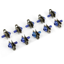 Load image into Gallery viewer, 10pcs Aluminium M5 Fairing Bolts Fastener Clips Screw Nuts For Motorcycle Auto Replacement Parts Automobiles Accessories