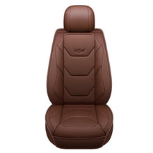 Load image into Gallery viewer, 1pc Car Seat Cover PU Leather Universal Car Front Seat Covers accessories Seat Back Cushion Leather Protetor Auto Interior parts