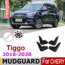 Load image into Gallery viewer, Mud Flaps For CHERY TIGGO 8 Accessories 2021-2018 2020 Auto Rear Mudguards Special Car Fender Mudflaps 2019 External Spare Parts