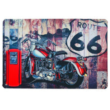 Load image into Gallery viewer, Metal Tin Signs Mustang Motorcycles Car Motor Oil And Gasoline Garage Route 66 Art Poster
