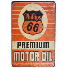 Load image into Gallery viewer, Metal Tin Signs Mustang Motorcycles Car Motor Oil And Gasoline Garage Route 66 Art Poster
