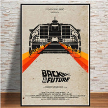 Load image into Gallery viewer, Back to the Future Movie Classic Cool Car Poster And Prints Wall Art Canvas Paint
