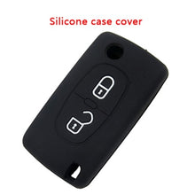 Load image into Gallery viewer, Remote key case 2/3 Flip Folding shell For Peugeot

