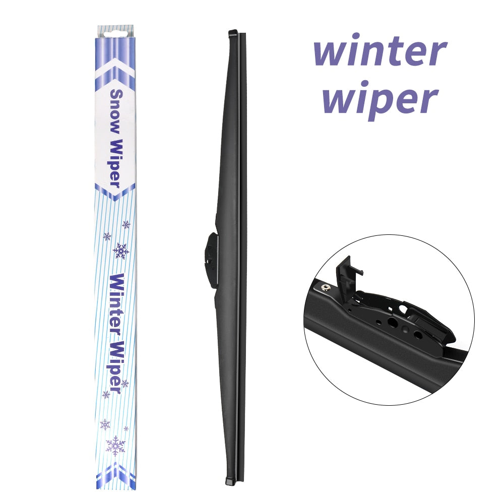 QEEPEI Winter Snow Wiper Blade U Hook Universal High Quality Rubber Windshield Windscreen Auto Car Accessories