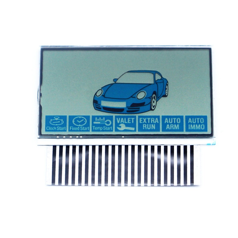 LCD Display Screen for russian version starline B9 lcd remote two way car remote controller