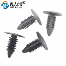 Load image into Gallery viewer, KE LI MI Earn 5 stars New product Gray 100 Pieces Free shipping Universal Car Fender bumper Shield Retainer Rivet Clip Fastener
