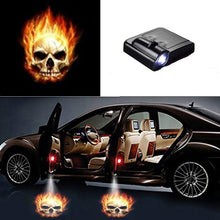 Load image into Gallery viewer, Hot Universal Wireless  LED  Courtesy Step Lights WelLight Laser Emblem Lamps Kit
