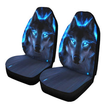Load image into Gallery viewer, Car Seat Cover Set Thicker Section 3D Wolf Pattern Polyester Universal All-inclusive Elastic Auto Interior Parts Accessories
