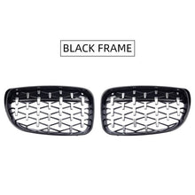 Load image into Gallery viewer, G-Parts 1Pair ABS Car Diamond Grill Auto front BMW overlay Kidney Replacement
