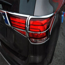 Load image into Gallery viewer, WELKINRY car auto cover styling for Mitsubishi Outlander 2016 2017 2018 ABS chrome rear tail lamp light taillamp sticker trim
