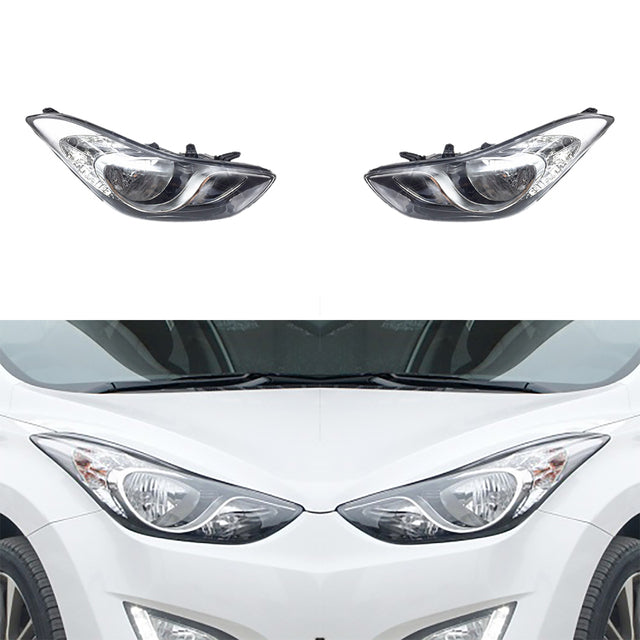 Headlights For Hyundai Elantra 2012 ~ 2015 Headlamp Assembly